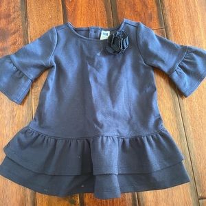Janie and Jack Navy Blue Dress